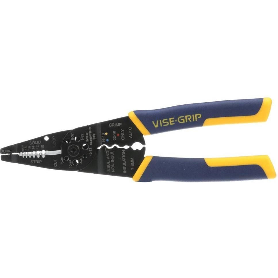 Irwin 2078309 VISE-GRIP CM8 Multi-Tool Wire Stripper/Crimper/Cutter