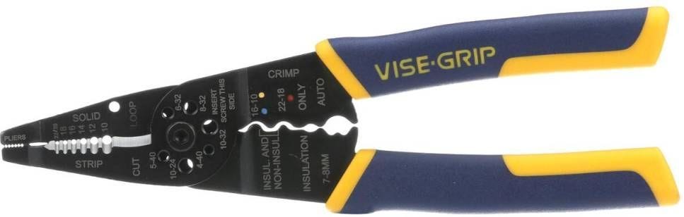 Irwin 2078309 VISE-GRIP CM8 Multi-Tool Wire Stripper/Crimper/Cutter