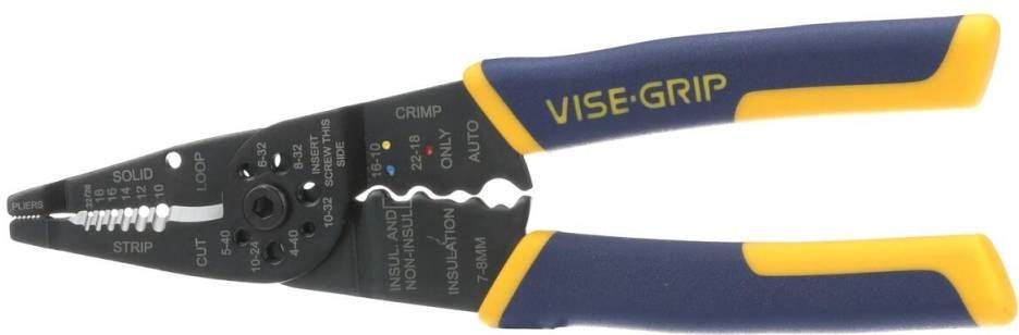 Irwin 2078309 VISE-GRIP CM8 Multi-Tool Wire Stripper/Crimper/Cutter