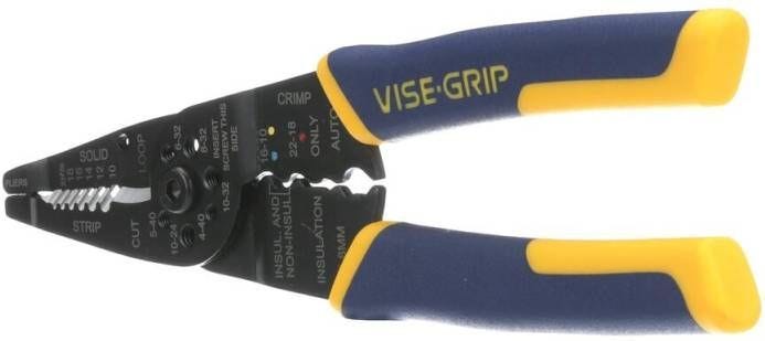 Irwin 2078309 VISE-GRIP CM8 Multi-Tool Wire Stripper/Crimper/Cutter