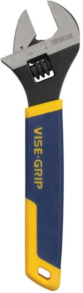 Irwin 2078608 VISE-GRIP AW8 Adjustable Wrench ProTouch Grip 8-in.