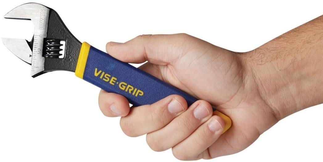 Irwin 2078608 VISE-GRIP AW8 Adjustable Wrench ProTouch Grip 8-in.