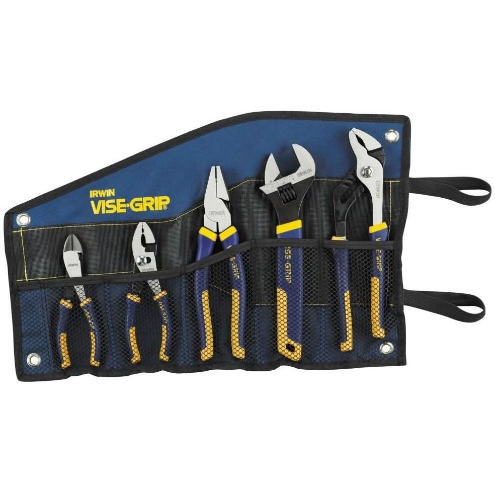 Irwin 2078708 VISE-GRIP ProPlier 5-Piece Kitbag Pliers Set