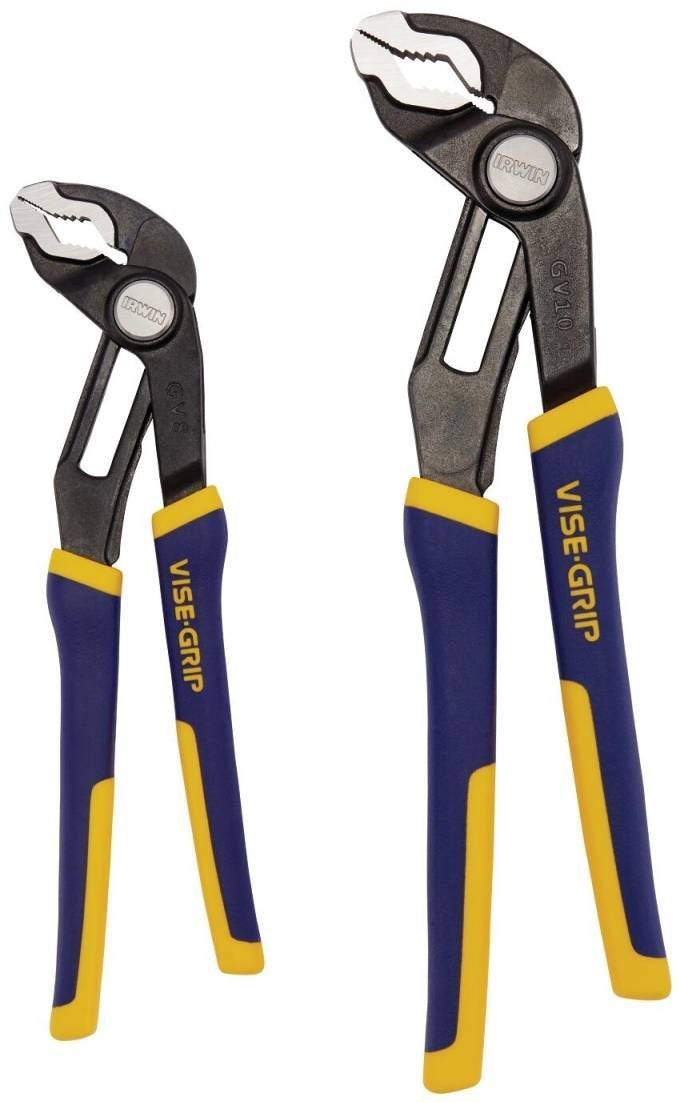 Irwin 2078709 VISE-GRIP GrooveLock Pliers Set V-Jaw 2-Piece