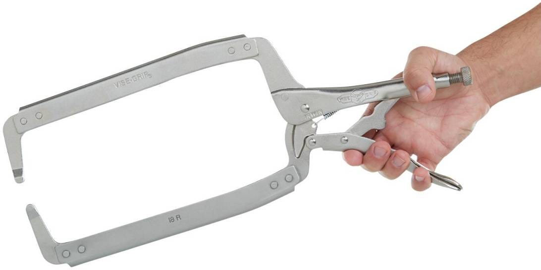 Irwin 21 VISE-GRIP Original Locking C-Clamp 18-in.