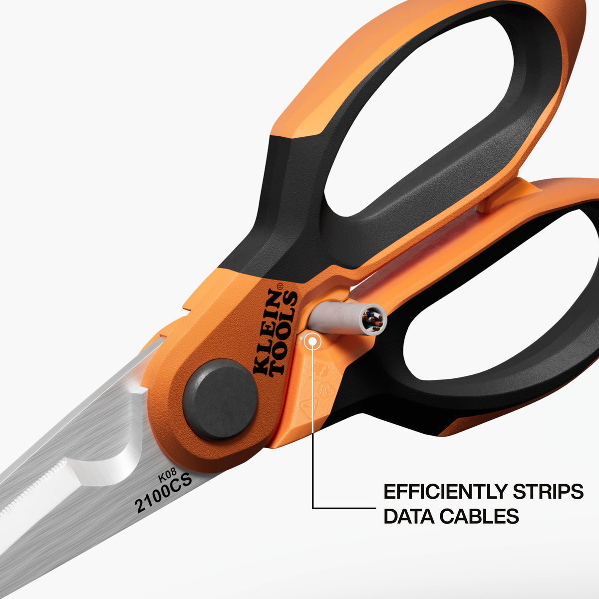 Klein 2100CS electrician scissors handle