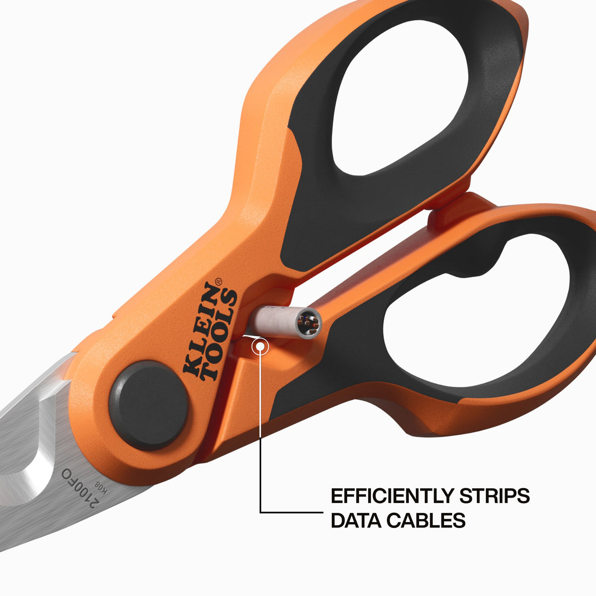 Klein 2100FO electrician scissors handle