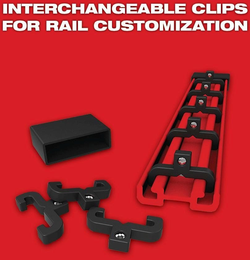 Milwaukee 49-66-7001 10-Piece SHOCKWAVE 1/4-Inch SAE Deep 6-Point Impact Duty Socket Set