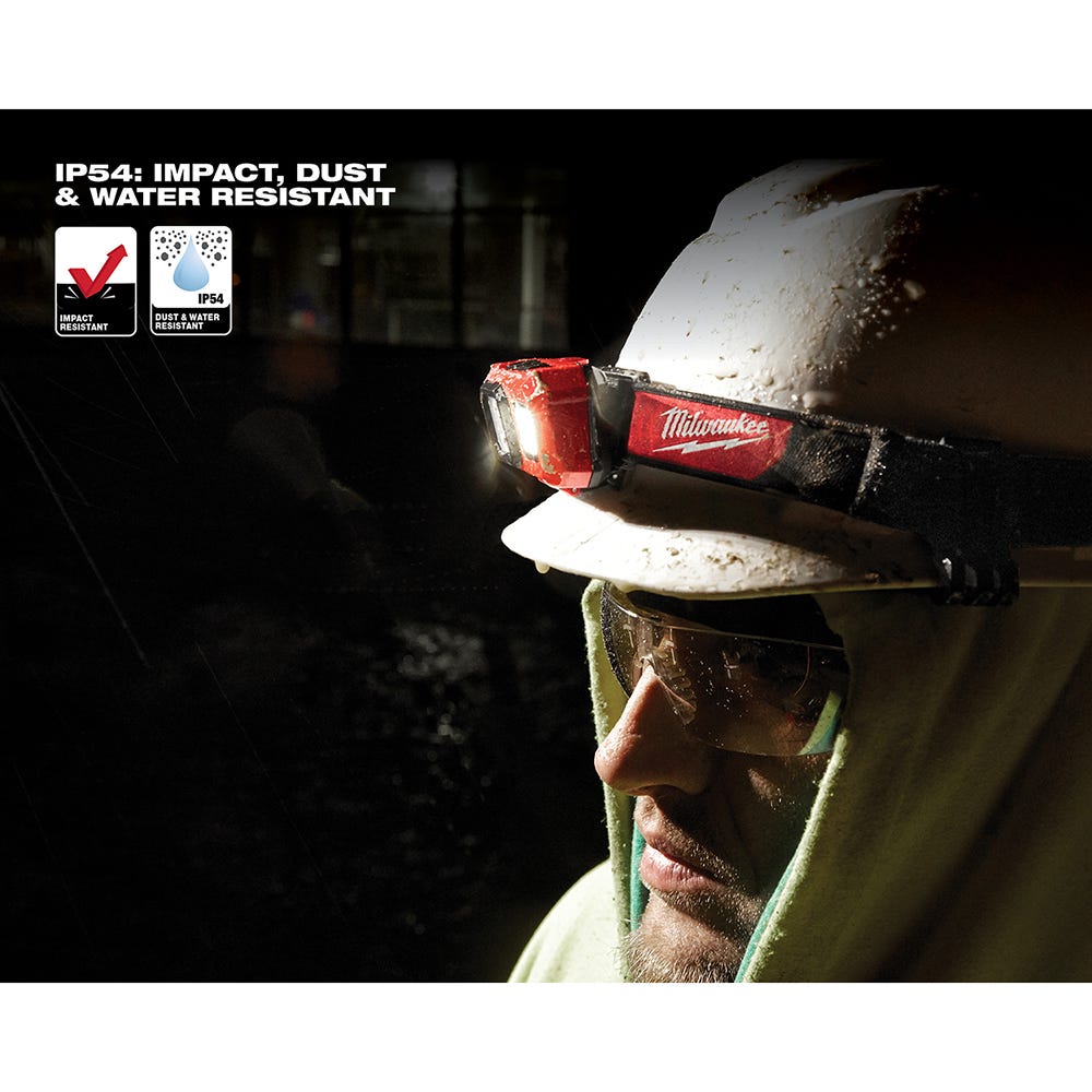 Milwaukee 2104 Spot / Flood 450-Lumen Headlamp