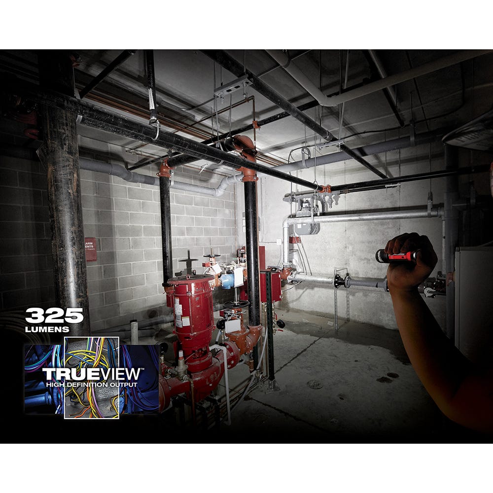 Milwaukee 2107S 325-Lumen Focusing Flashlight w/ Holster