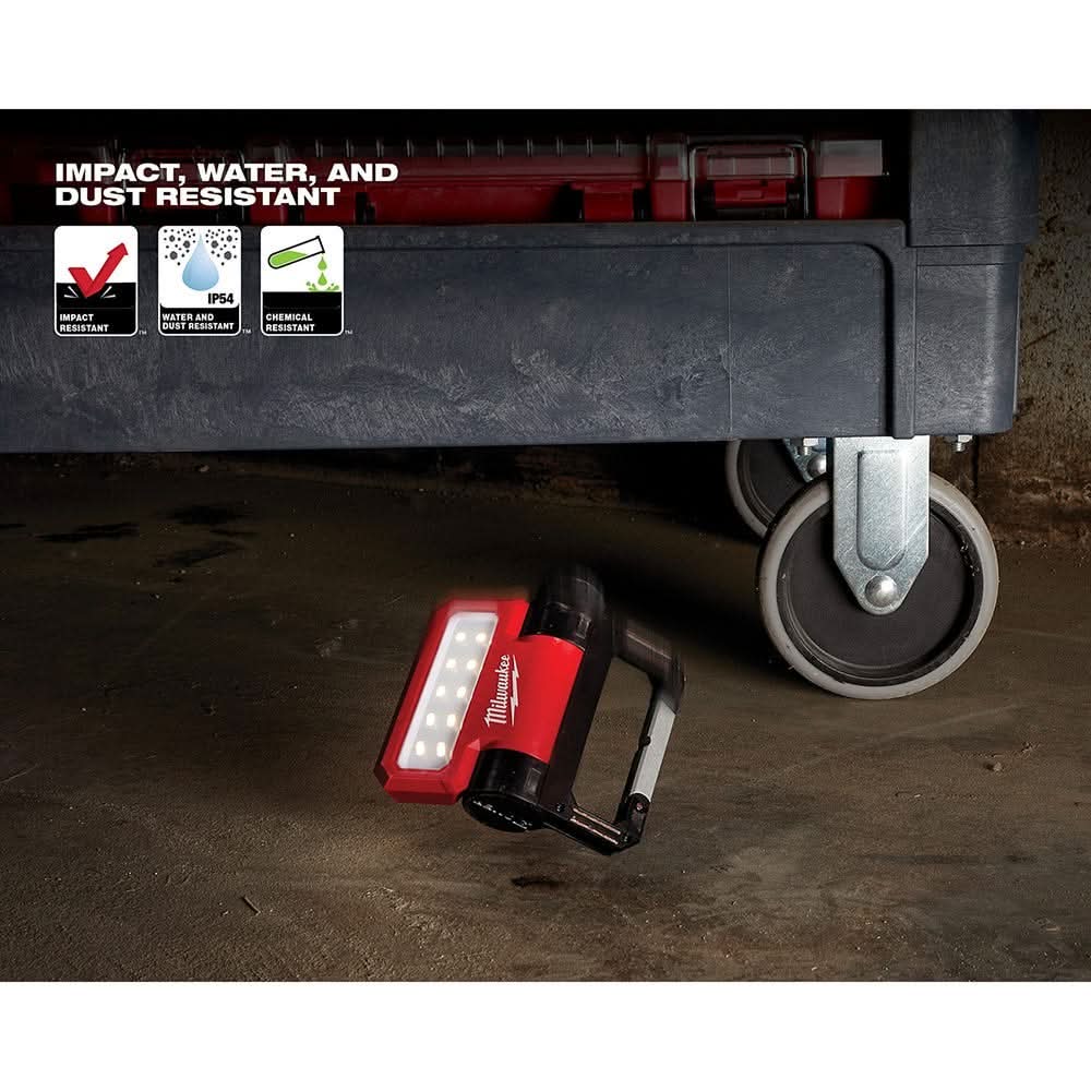 Milwaukee USB Rechargeable Low-Profile Headlamp with USB Rechargeable ROVER Pivoting Flashlight