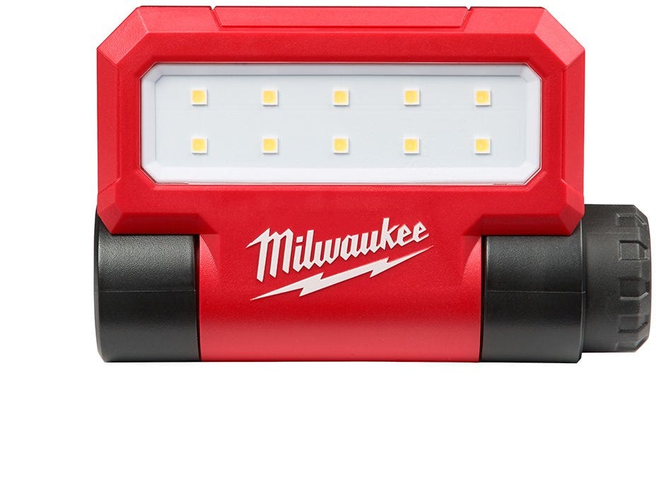 Milwaukee 2114-21 USB Rechargeable ROVER 550-Lumen Pivoting Flashlight, 2-Pack
