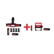 Milwaukee USB Rechargeable Low-Profile Headlamp with USB Rechargeable ROVER Pivoting Flashlight
