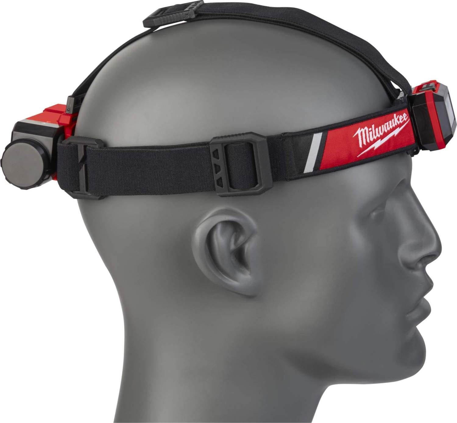 Milwaukee 2115-21 USB Rechargeable Low-Profile 600-Lumen Headlamp, 2-Pack