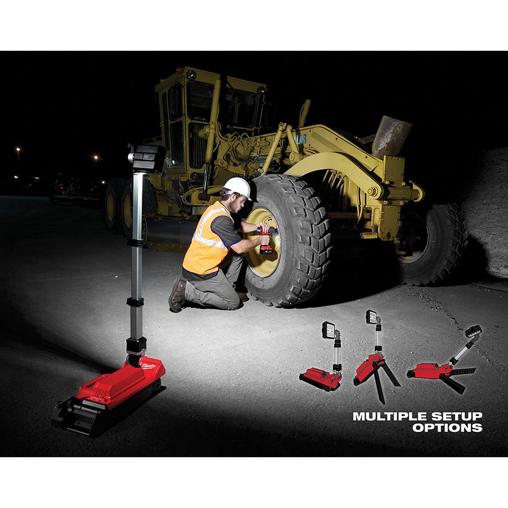 Milwaukee 2120-20 M18 Rocket Dual Pack Tower Light W/One Key