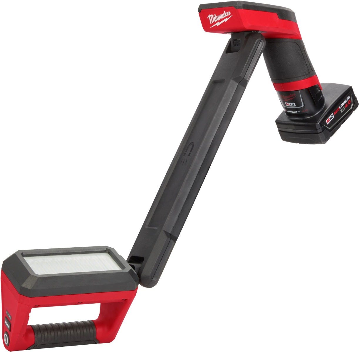 Milwaukee 2126-21XC M12 Underbody 1,200-Lumen Articulating Light 4.0Ah Kit