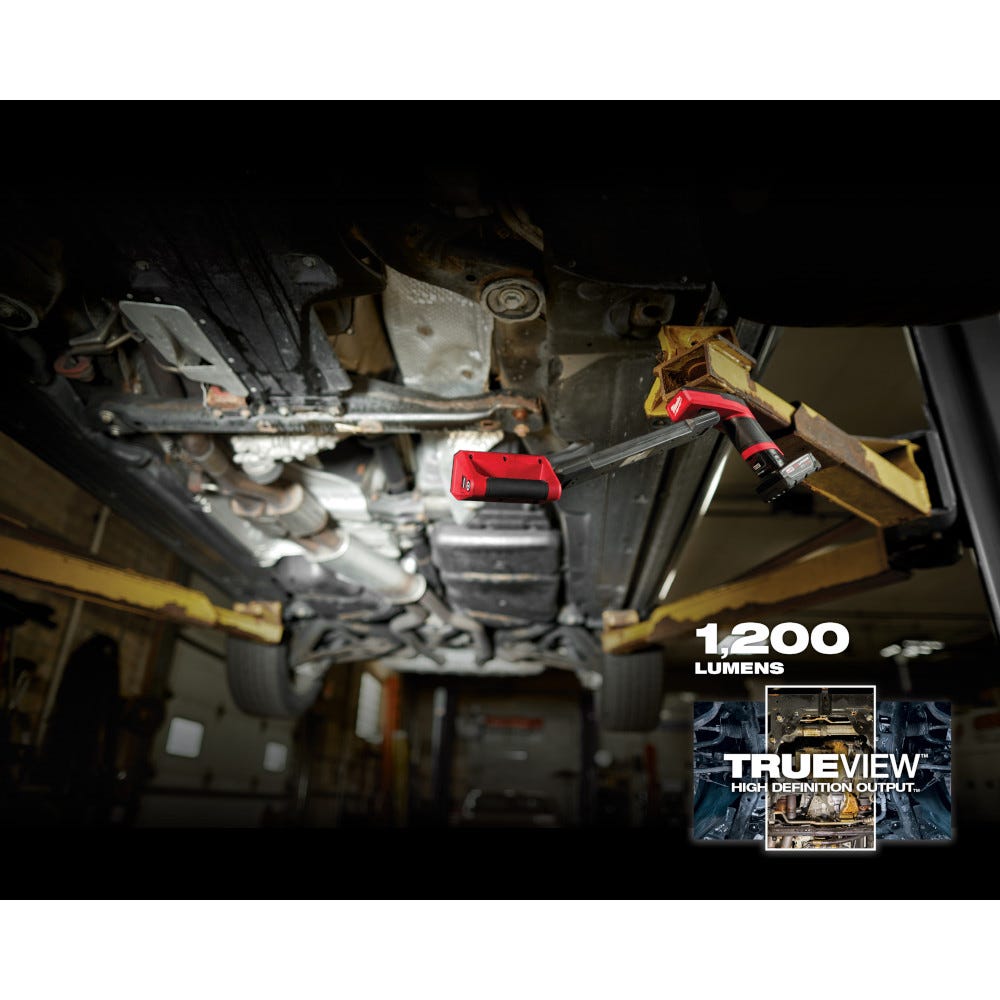 Milwaukee M12 Underbody 1,200-Lumen Articulating Light with CP2.0/XC4.0 Starter Pack