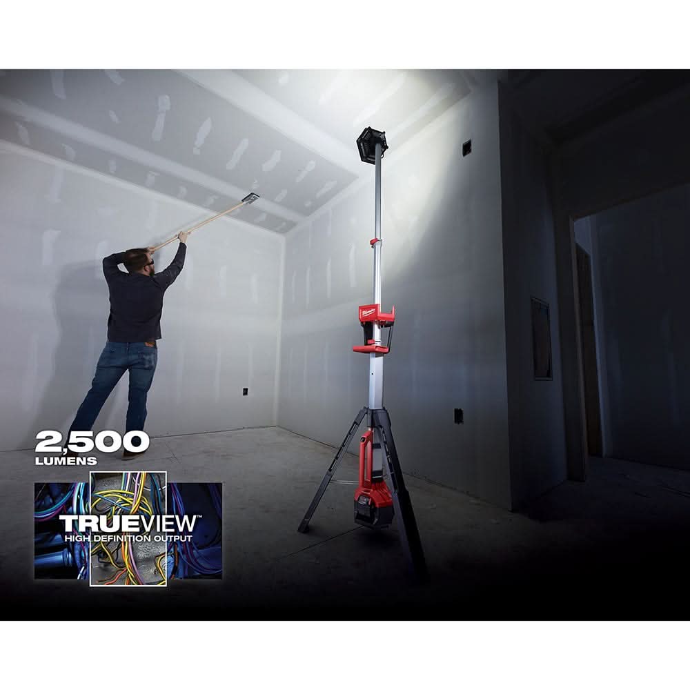 Milwaukee 2131-20 M18 Cordless / Corded ROCKET 2500-Lumen Tower