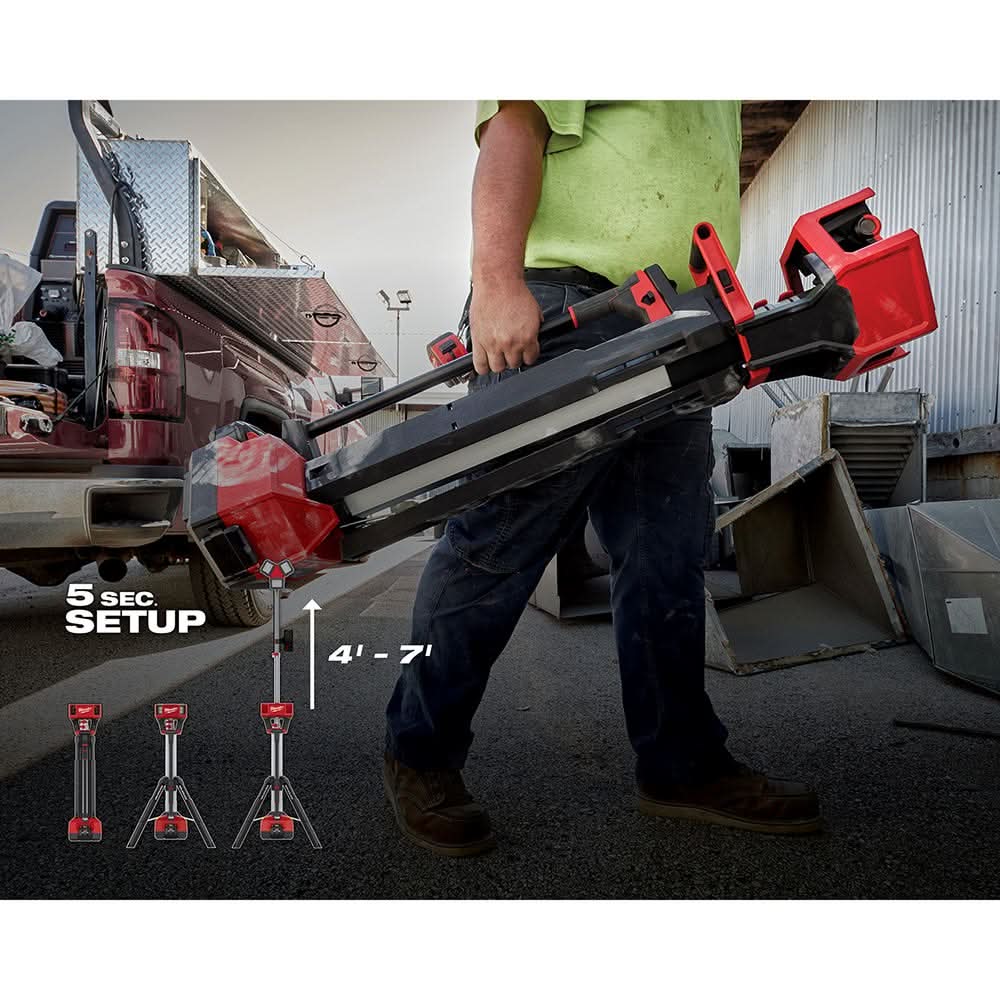 Milwaukee 2136-20 M18 ROCKET 6,000-Lumen Tower Light/Charger, Tool