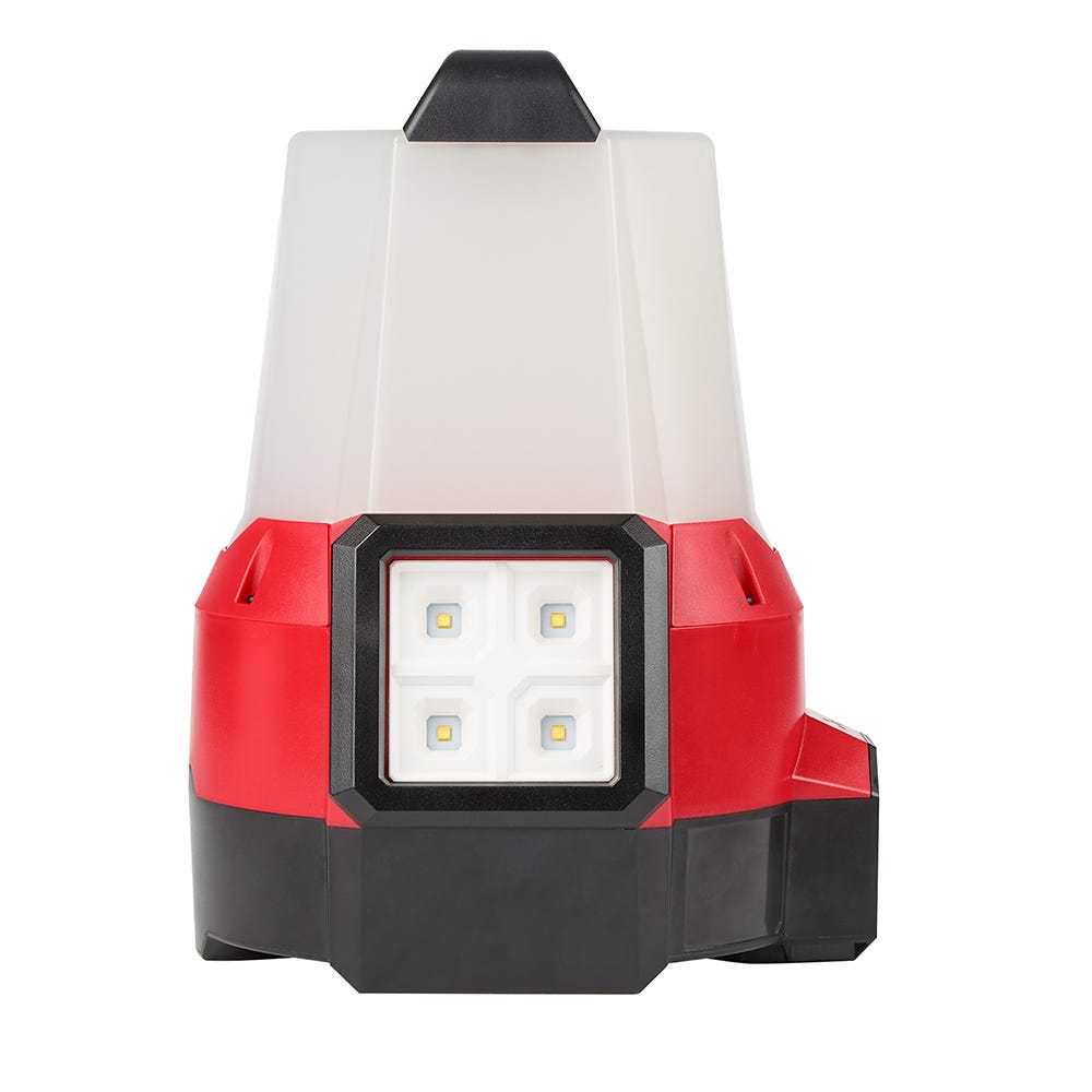 Milwaukee M18 RADIUS Site Light (FM) & ROVER USB Flood Light Set with M18 REDLITHIUM XC 5Ah Battery
