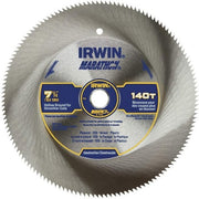 Irwin 21440PTL-IRWIN MARATHON 140-Tooth Carbide General Purpose Circular Saw Blade, 7-1/4"