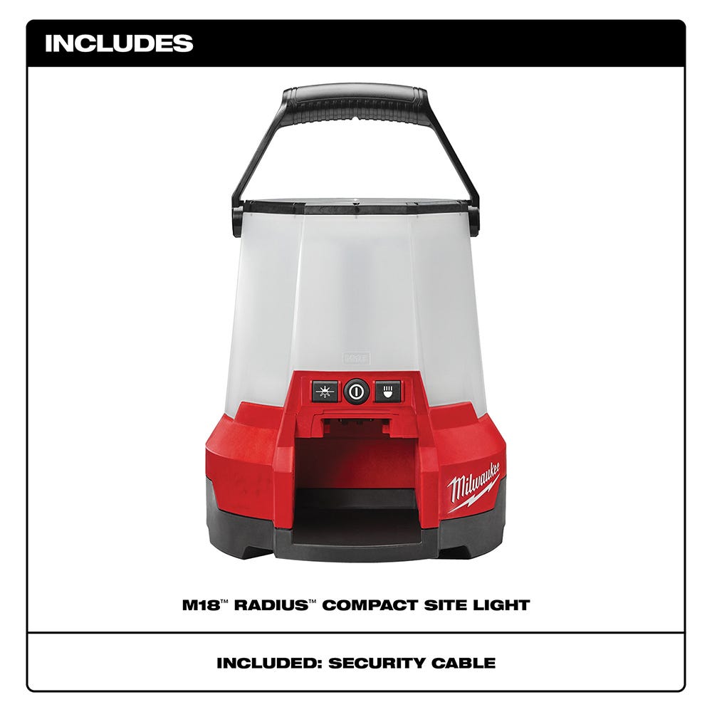 Milwaukee 2145-20 M18 RADIUS LED Compact Site Light
