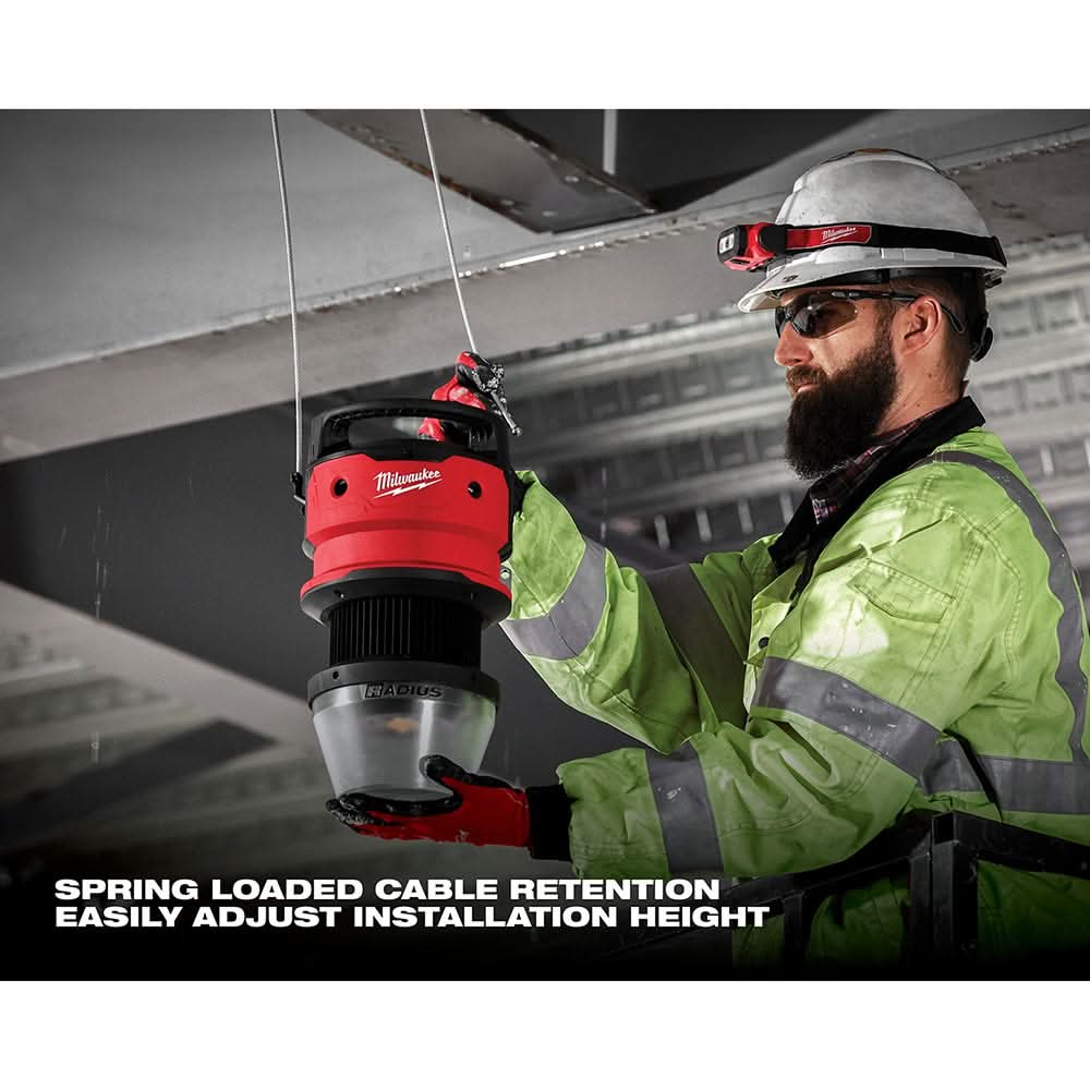 Milwaukee 2156-AC RADIUS LED 130W 15,000-Lumen Temporary Site Light