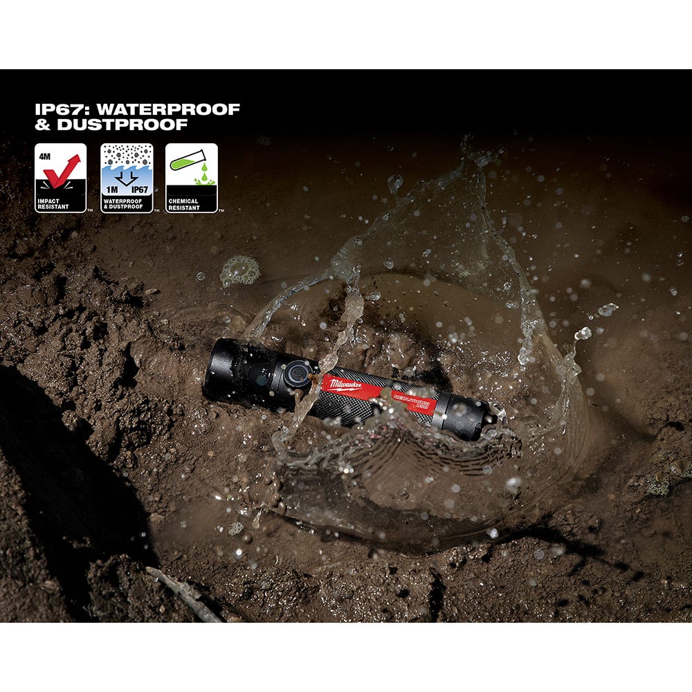 Milwaukee 2160-21 USB Rechargable 800-Lumen Compact Flashlight