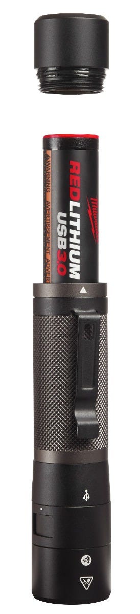 Milwaukee USB Rechargeable 800-Lumen Compact Flashlight and 600-Lumen Headlamp Combo Kit