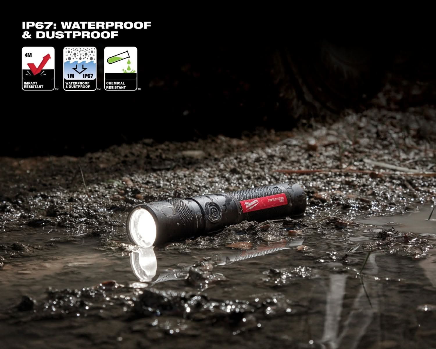 a million lumen flashlight milwaukee Milwaukee REDLITHIUM USB 1,100-Lumen Flashlight and Portable Power Sou – Tool Nut