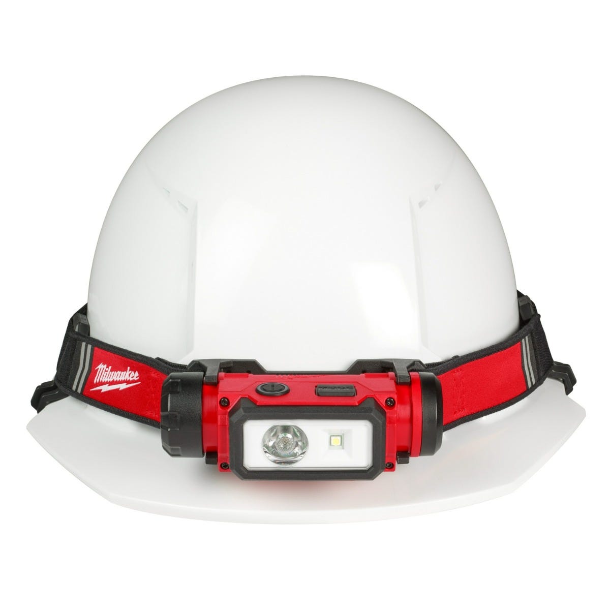 Milwaukee 2163-21 REDLITHIUM USB 600-Lumen Hardhat Headlamp