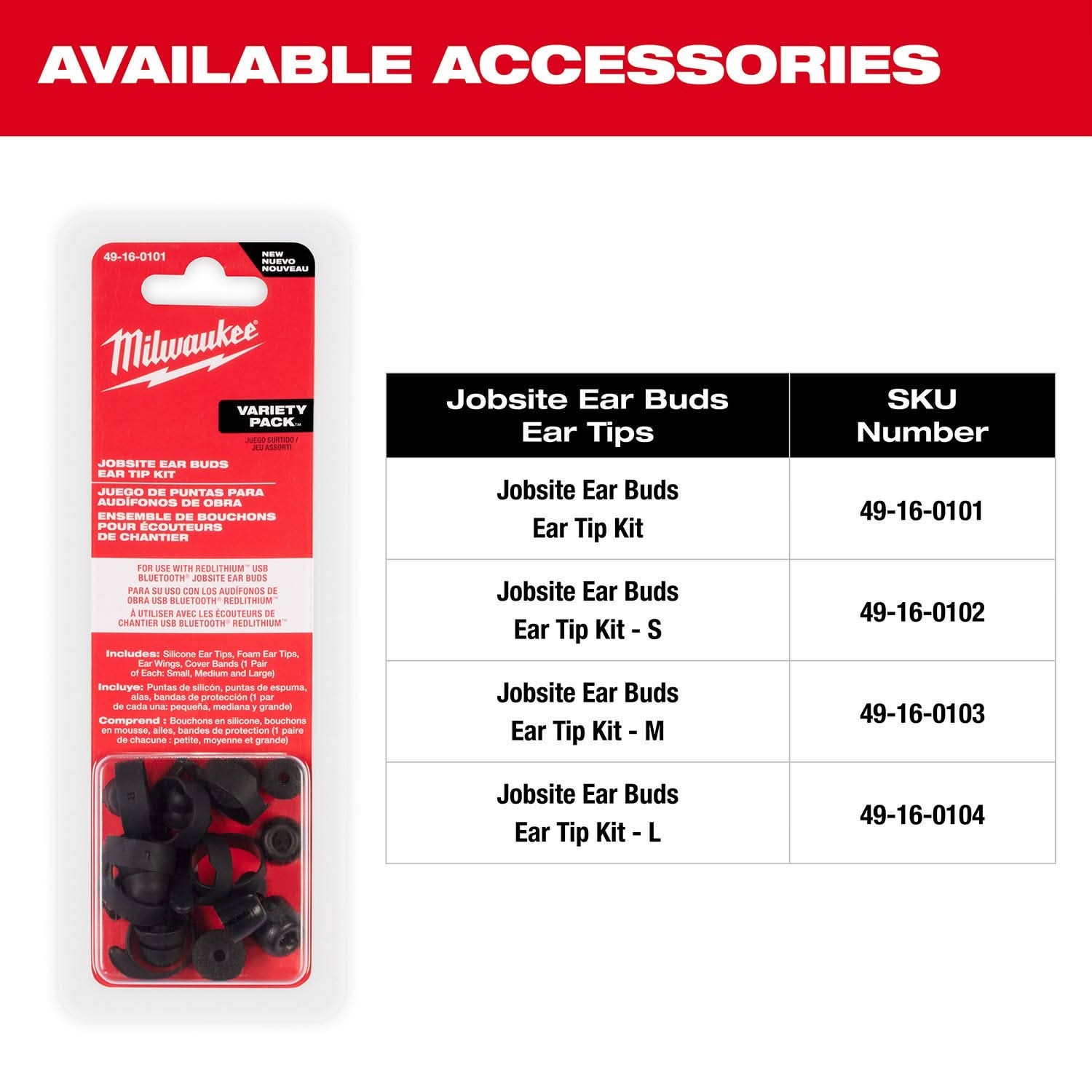 Milwaukee REDLITHIUM USB Bluetooth Ear Buds with USB Rechargeable BEACON 600-Lumen Hard Hat Light