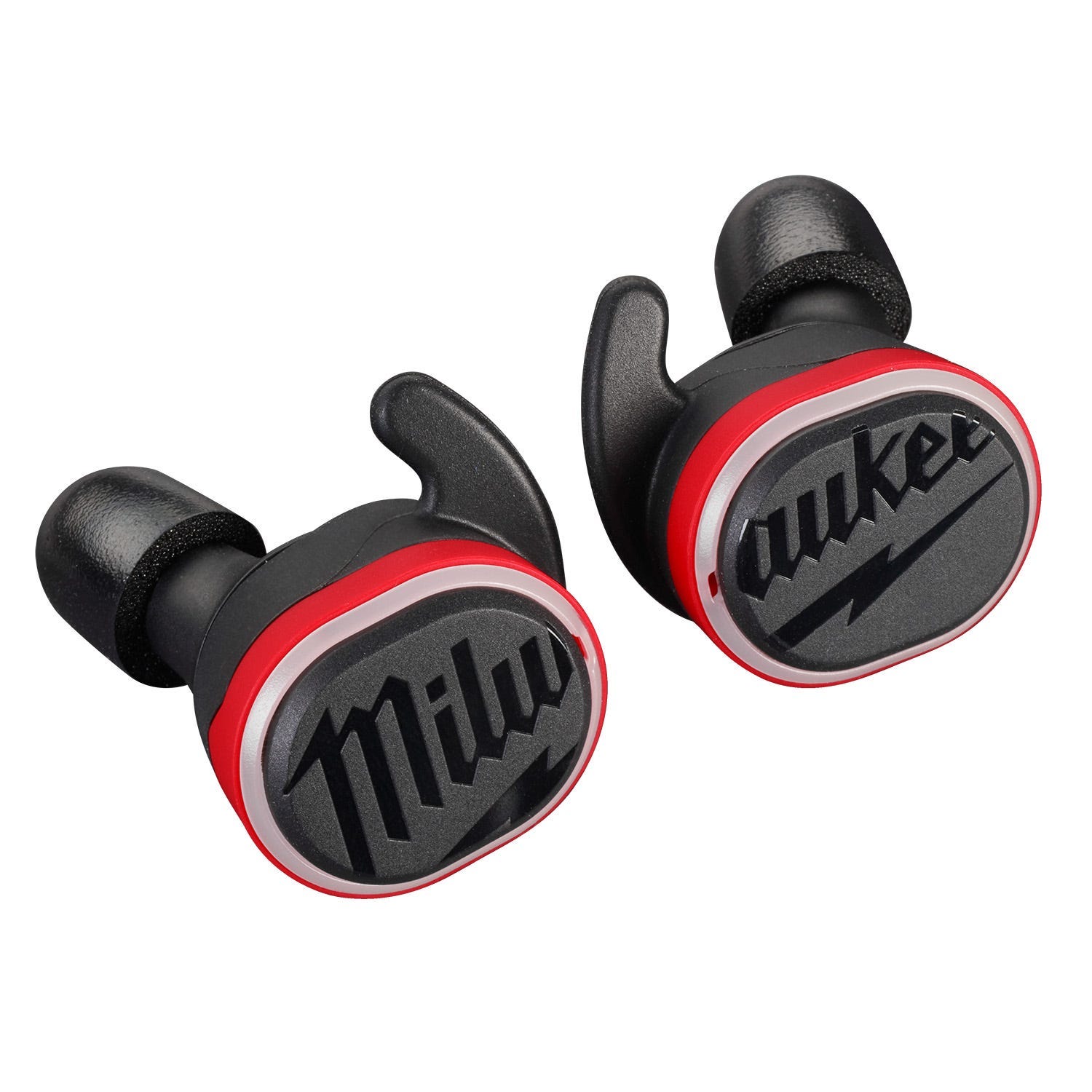 Milwaukee REDLITHIUM USB Bluetooth Jobsite Ear Buds with REDLITHIUM USB 400-Lumen Neck Light