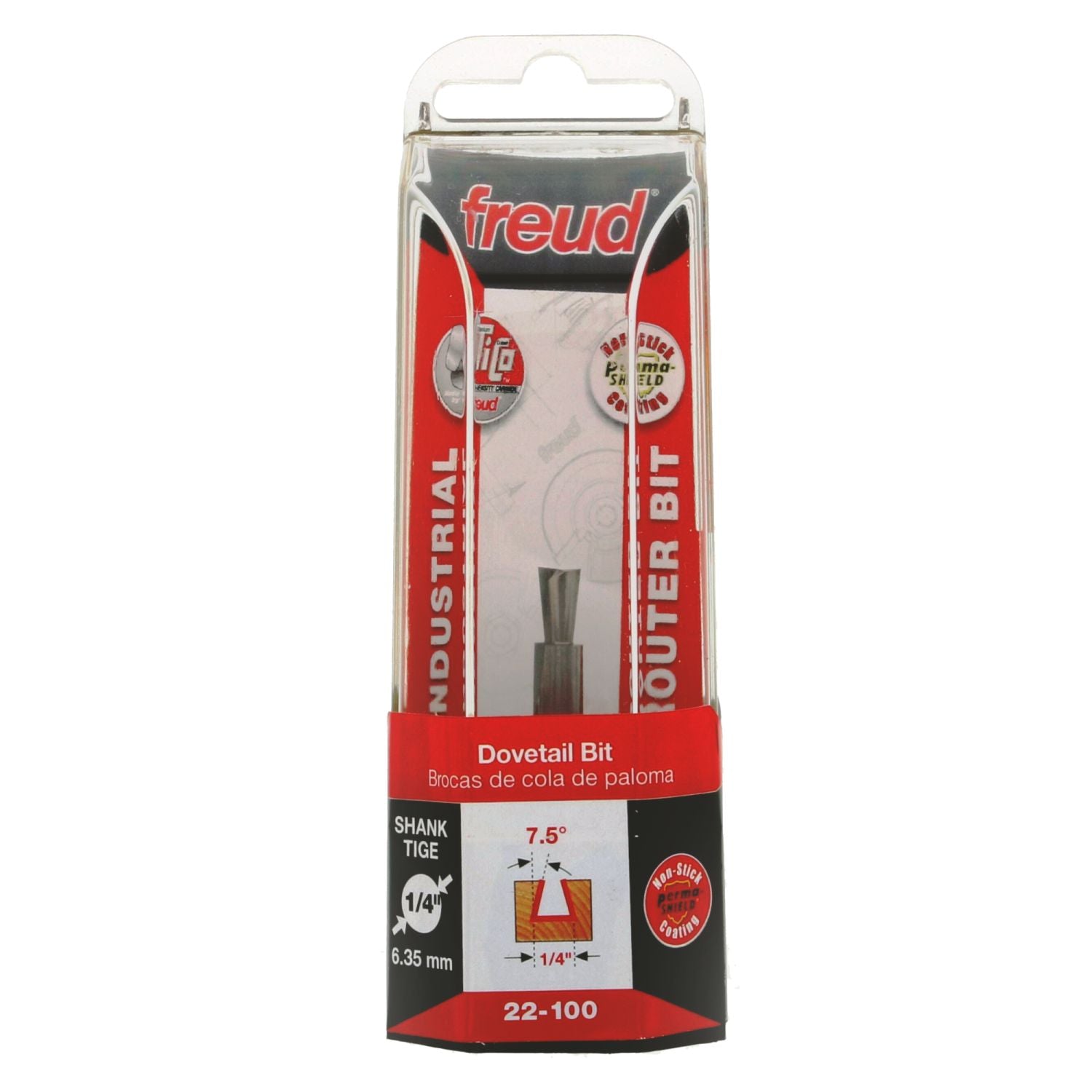 Freud 22-100 1/4-Inch Dovetail Router Bit – Tool Nut