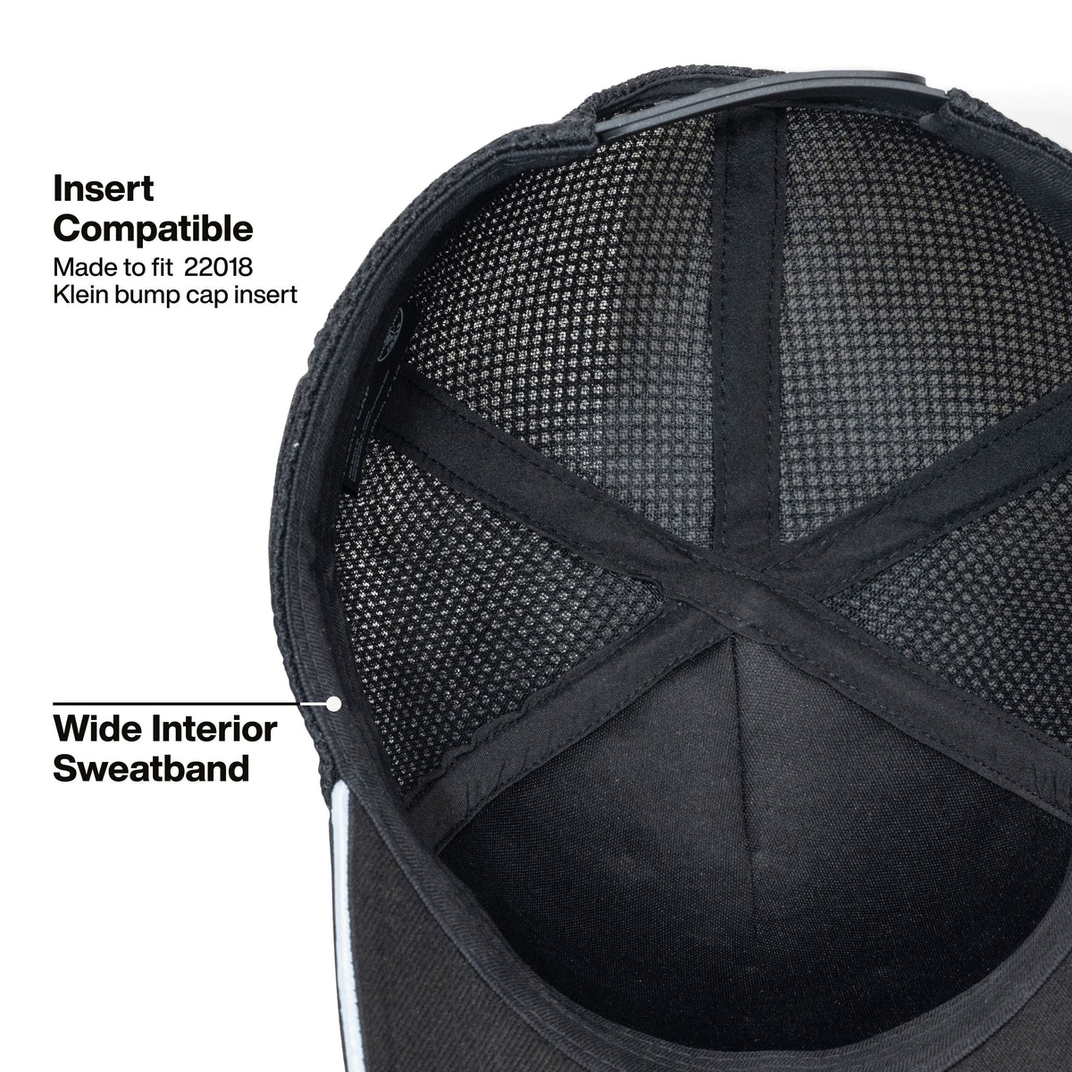 Klein Tools 22014 adjustable cap snapback closure for a secure, adjustable fit