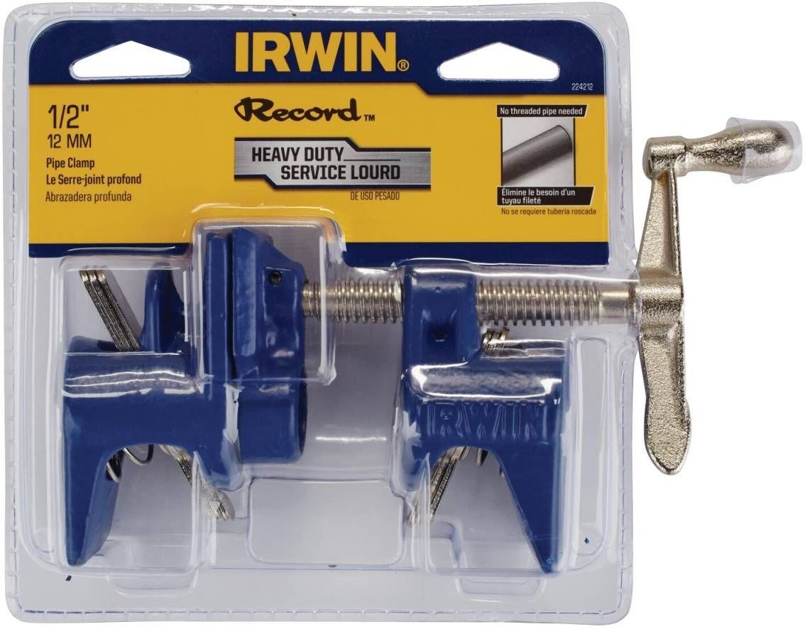 Irwin 224212 Quick-Grip Pipe Clamps 1/2-in.