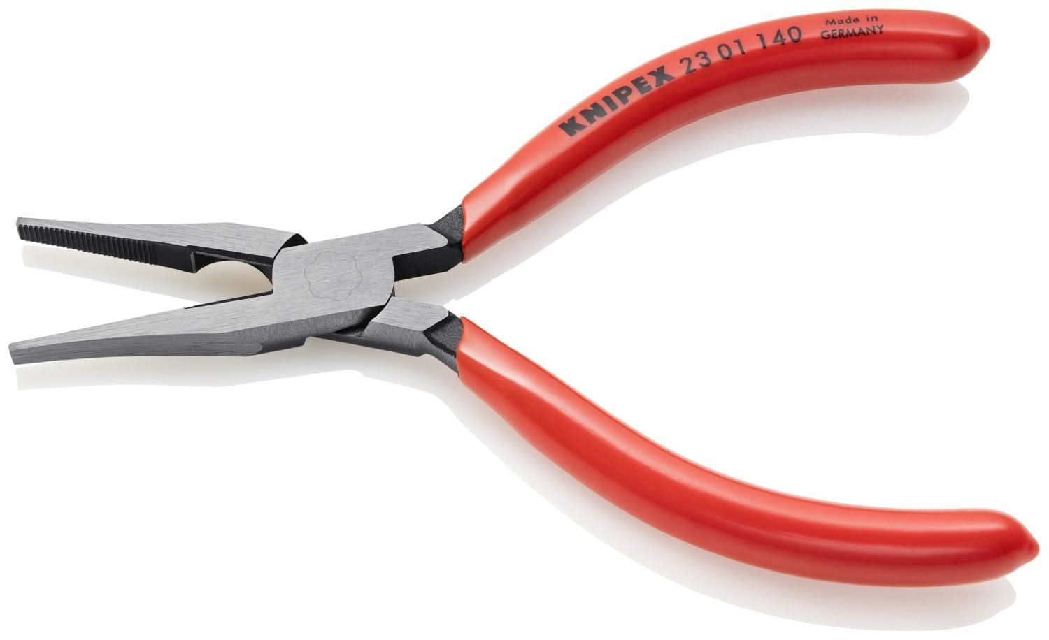 Knipex 23 01 140 Flat Nose Pliers with Cutter