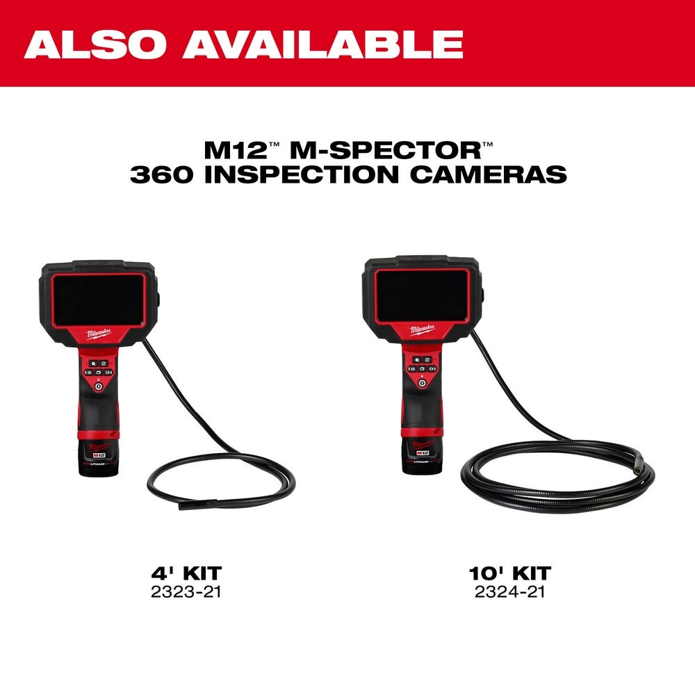 Milwaukee 2319-20 M-Spector 4' Inspection Camera – Tool Nut
