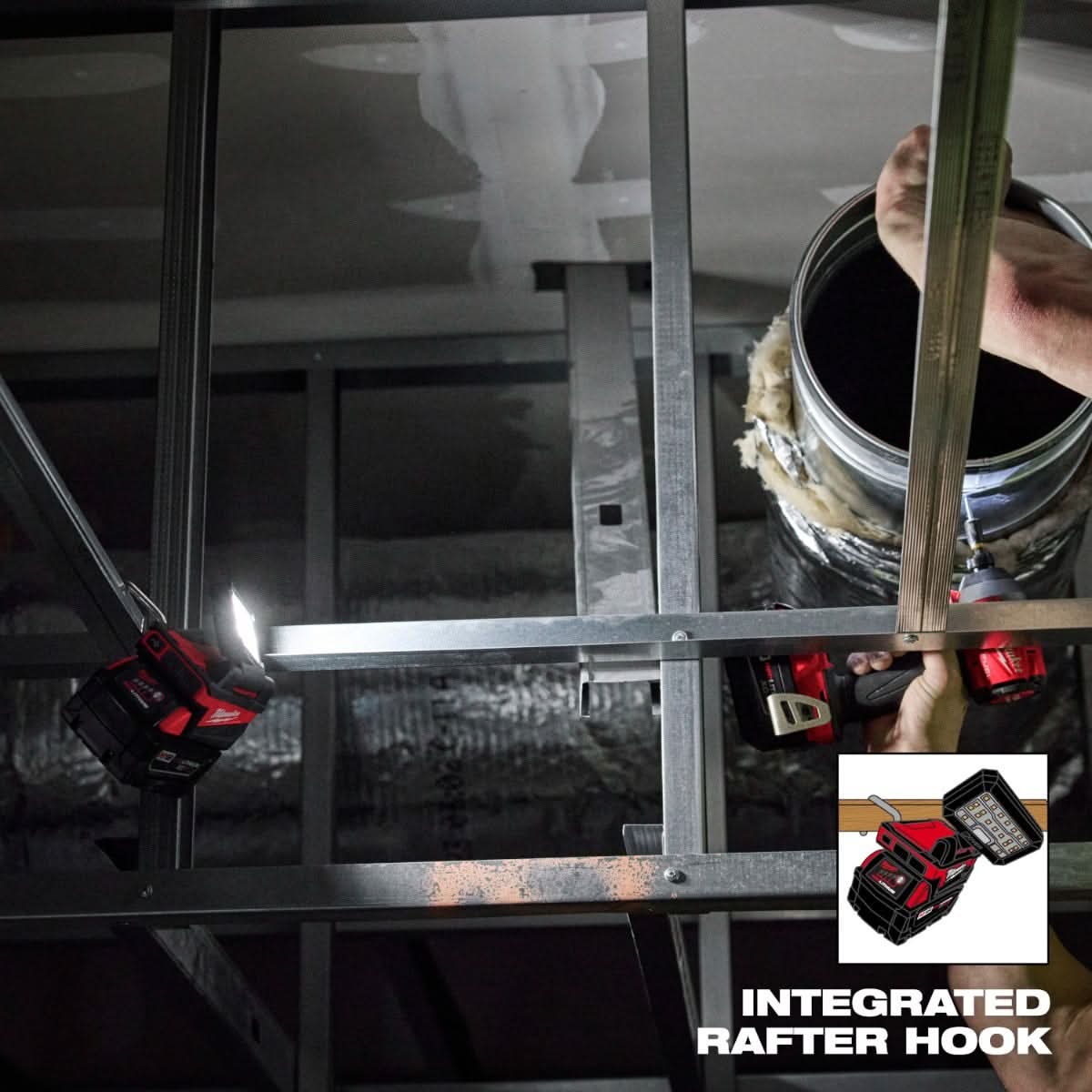 Milwaukee 2359-20 M18 ROVER Compact Folding Flood Light – Tool Nut