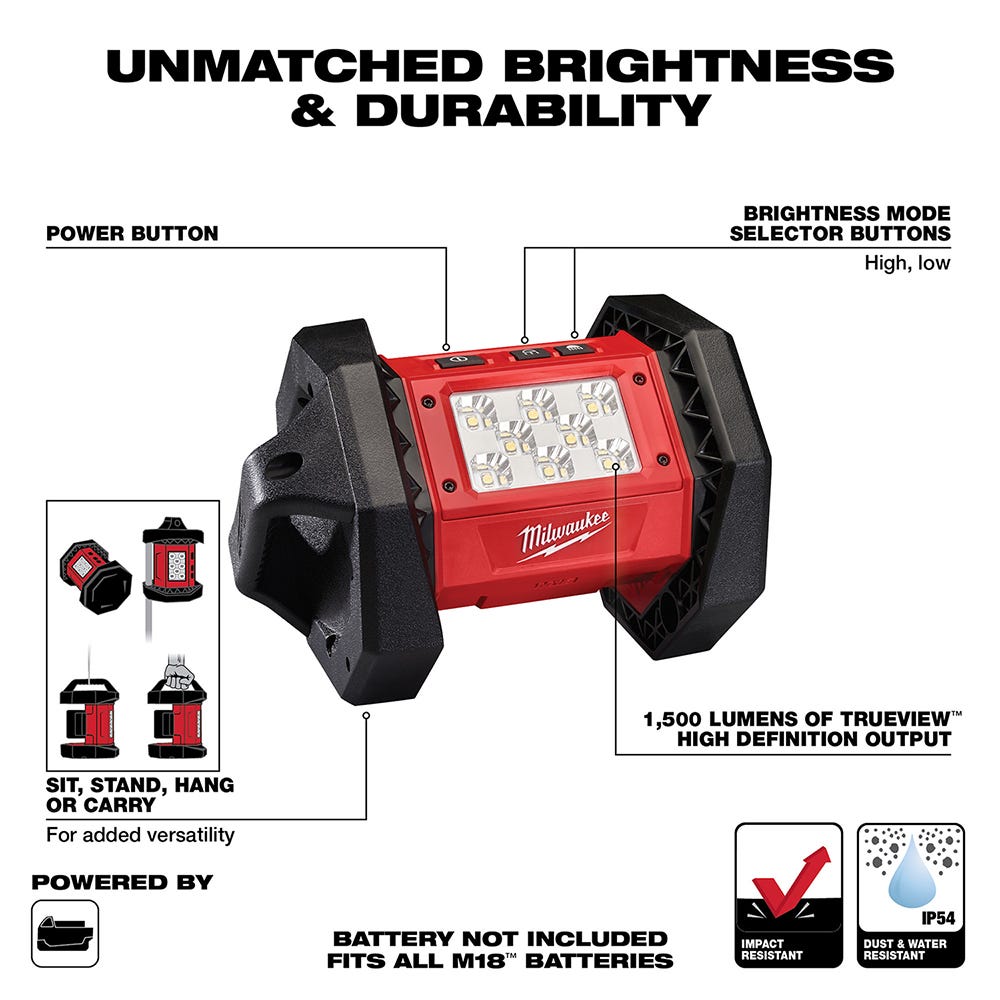 Milwaukee 2361-20 M18 LED Flood Light