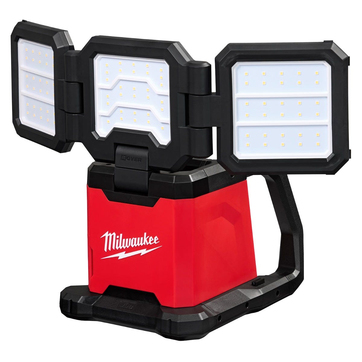 Milwaukee 2368-20 M18 ROVER Dual Power 4500-Lumen Triple-Panel Flood & Area Light, Tool Only
