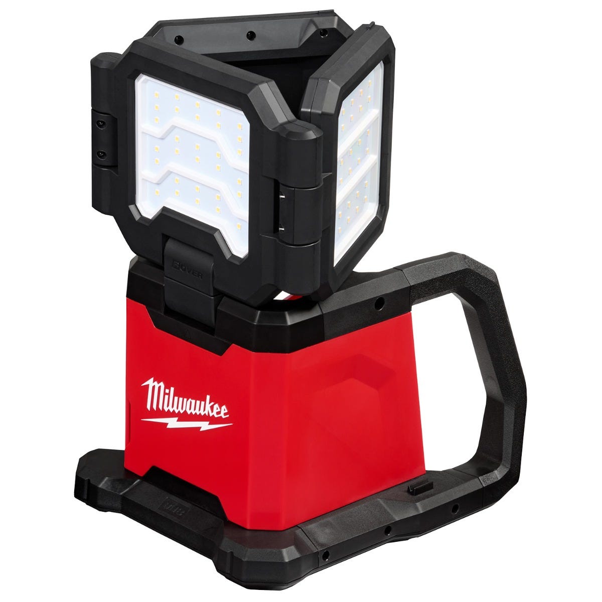 Milwaukee 2368-20 M18 ROVER Dual Power 4500-Lumen Triple-Panel Flood & Area Light, Tool Only