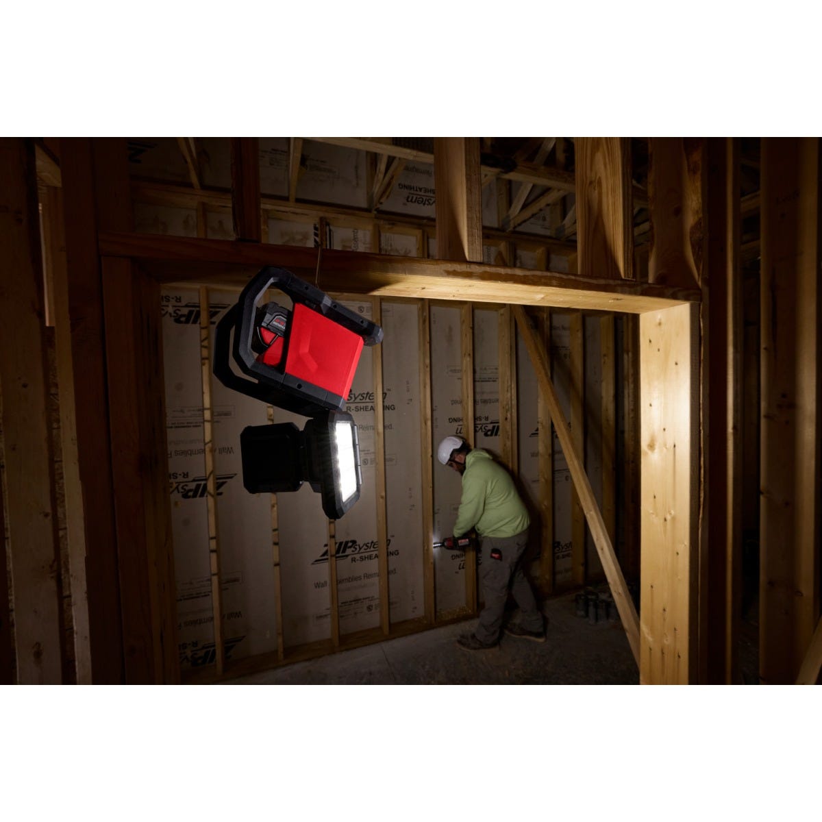 Milwaukee 2368-20 M18 ROVER Dual Power 4500-Lumen Triple-Panel Flood & Area Light, Tool Only