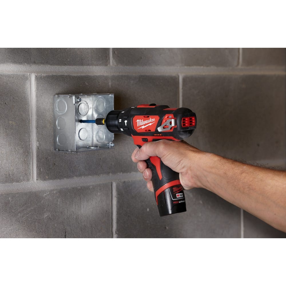 Milwaukee 2408-22 M12 Hammer Drill Kit