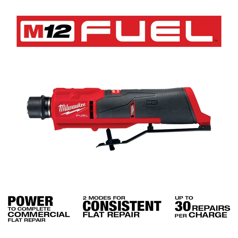 Milwaukee 2409-20 M12 FUEL Low Speed Tire Buffer, Tool Only