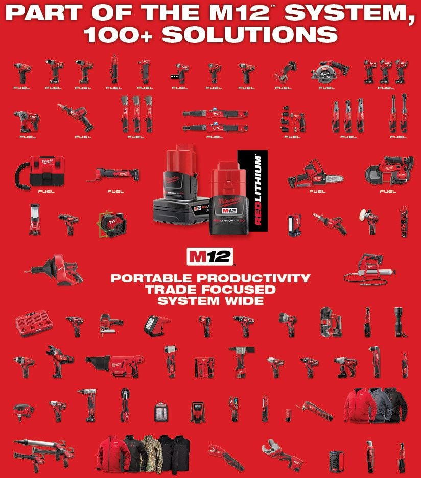 Milwaukee 2426-20 M12 Cordless Multi-Tool