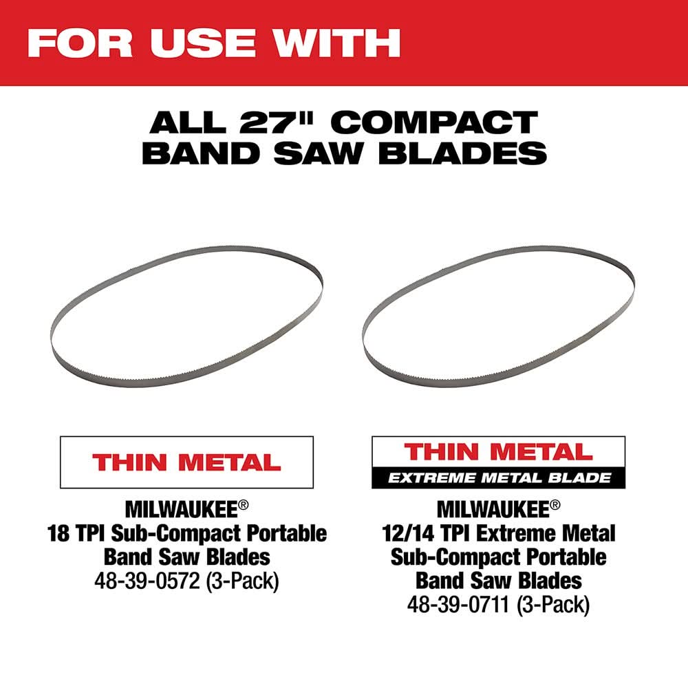 Milwaukee 2429-21XC M12 12 Volt Cordless Sub-Compact Band Saw Kit