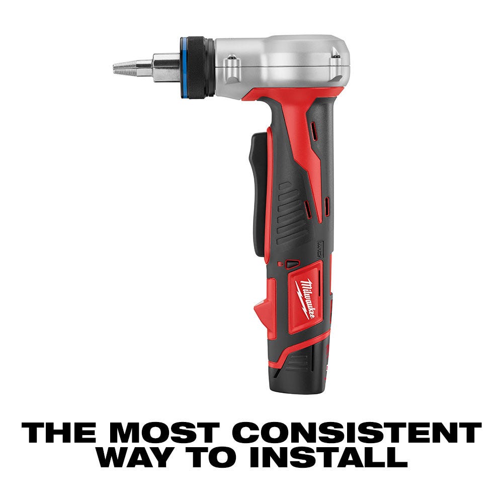 Milwaukee 2432-22 M12 Cordless ProPEX Expansion Tool Kit
