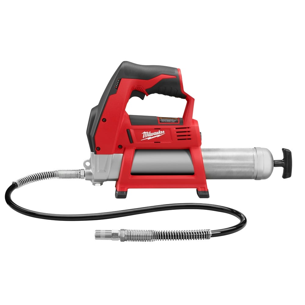 Milwaukee M12 Grease Gun with XC 5.0Ah Battery Pack
