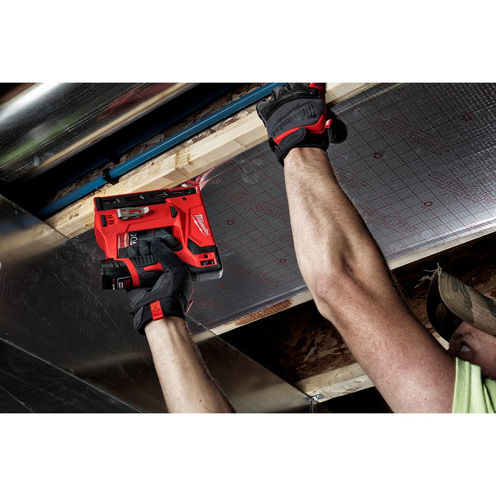 Milwaukee 2447-20 M12 3/8" Crown Stapler, Tool Only